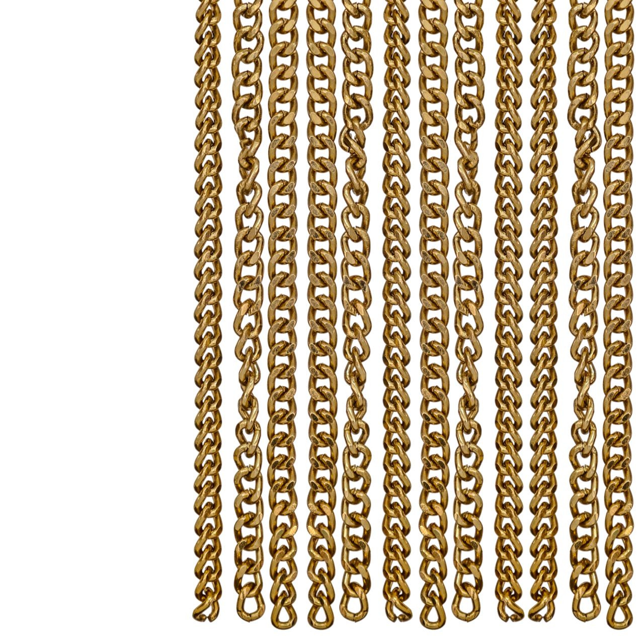 Decoratief object Curtain gold chain