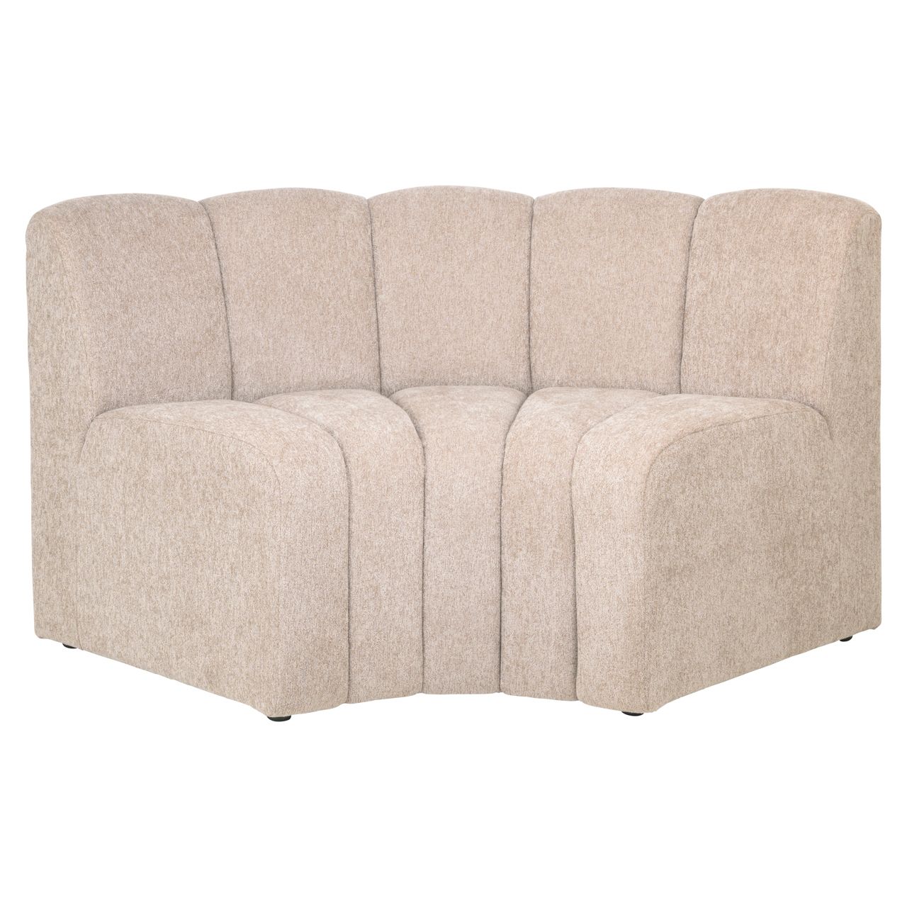 Eetkamer bank Landmark be easy sand corner round - fully upholstered