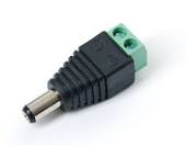 D C JACK SCREW MALE