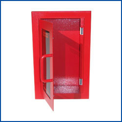 TB-RFB-F RED FIRE BOX - FLUSH MOUNT