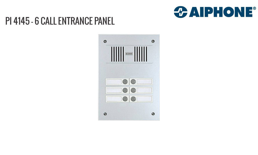 VC-6M 6 Call Entry Panel