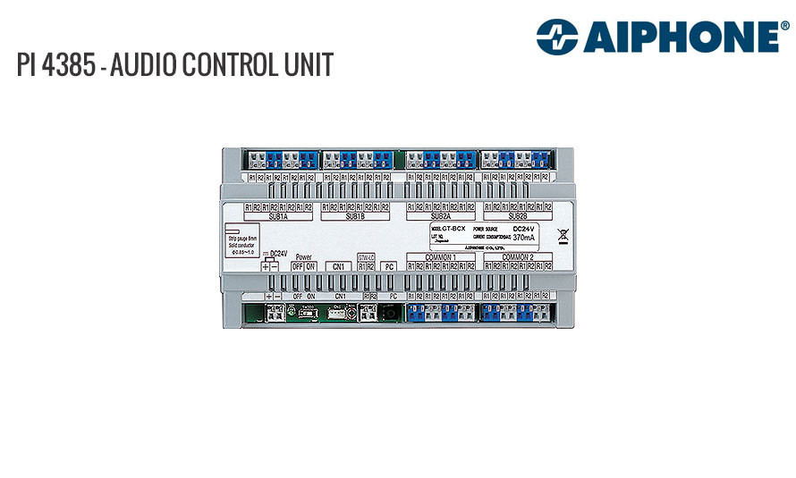 Audio Control Unit for Expanded System