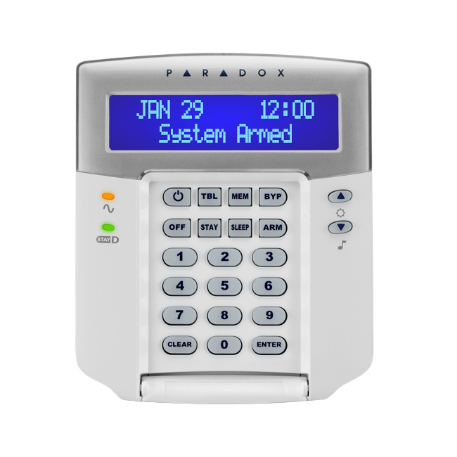 K32 LCD + 32 ZONE HARDWIRED LCD KEYPAD