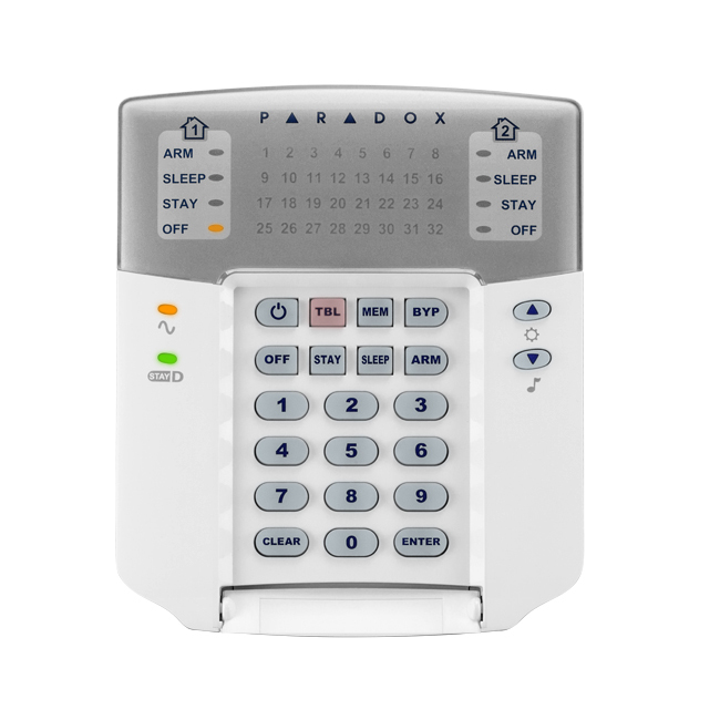 K32 32 ZONE HARDWIRED LED KEYPAD