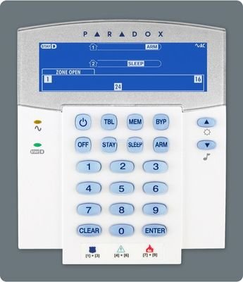 K37 32 ZONE WIRELESS ICON KEYPAD 433MHz