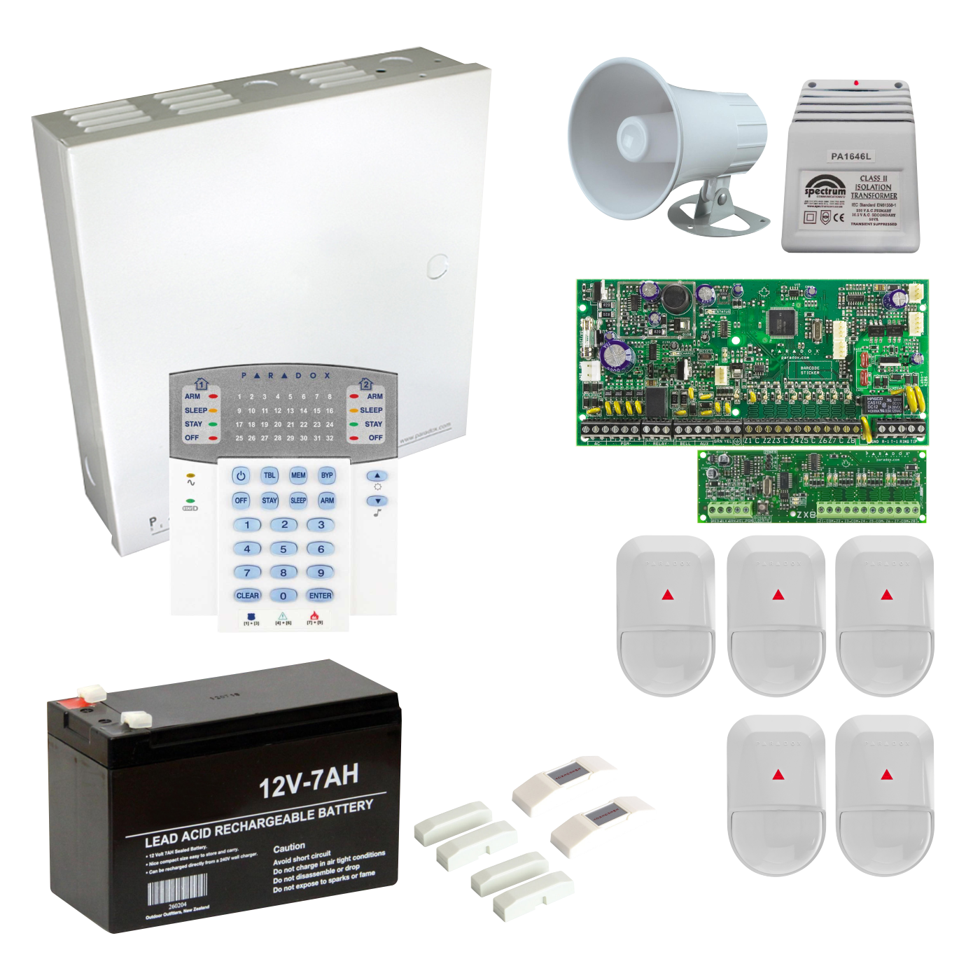 SP6000 / K32 LED NV5 FULL EXP 16 ZONE TRANS KIT
