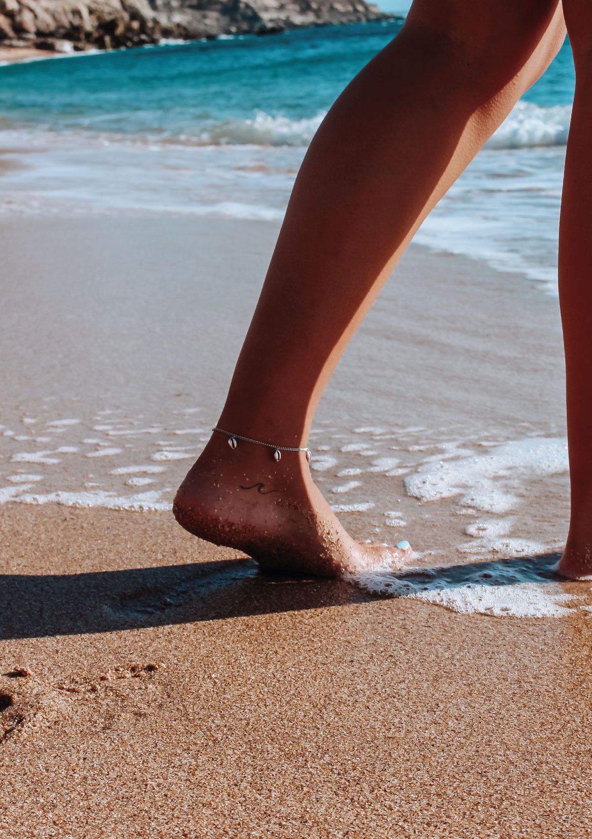 Tornozeleira Beijinhos