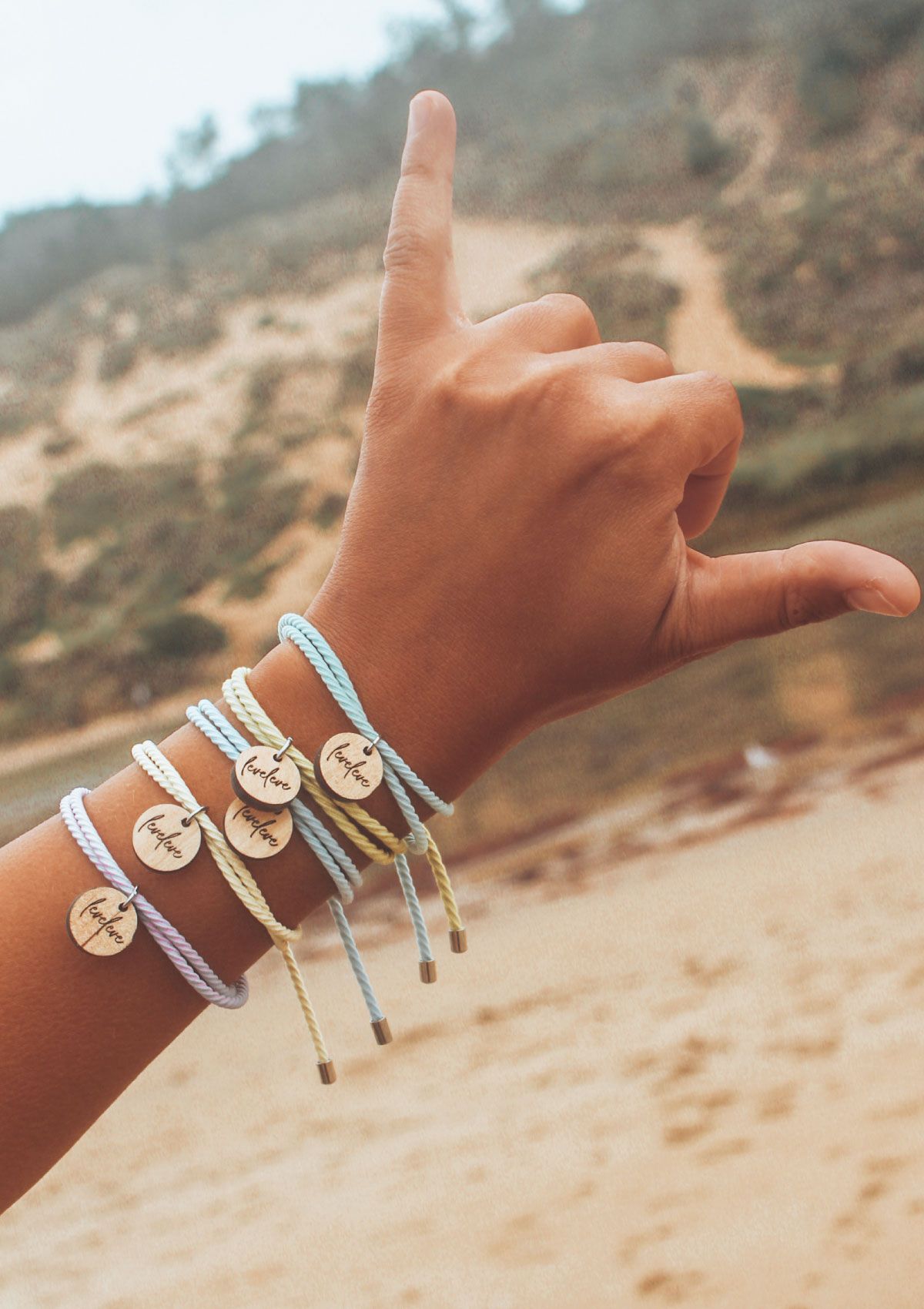 Pulseira Madeira Onda