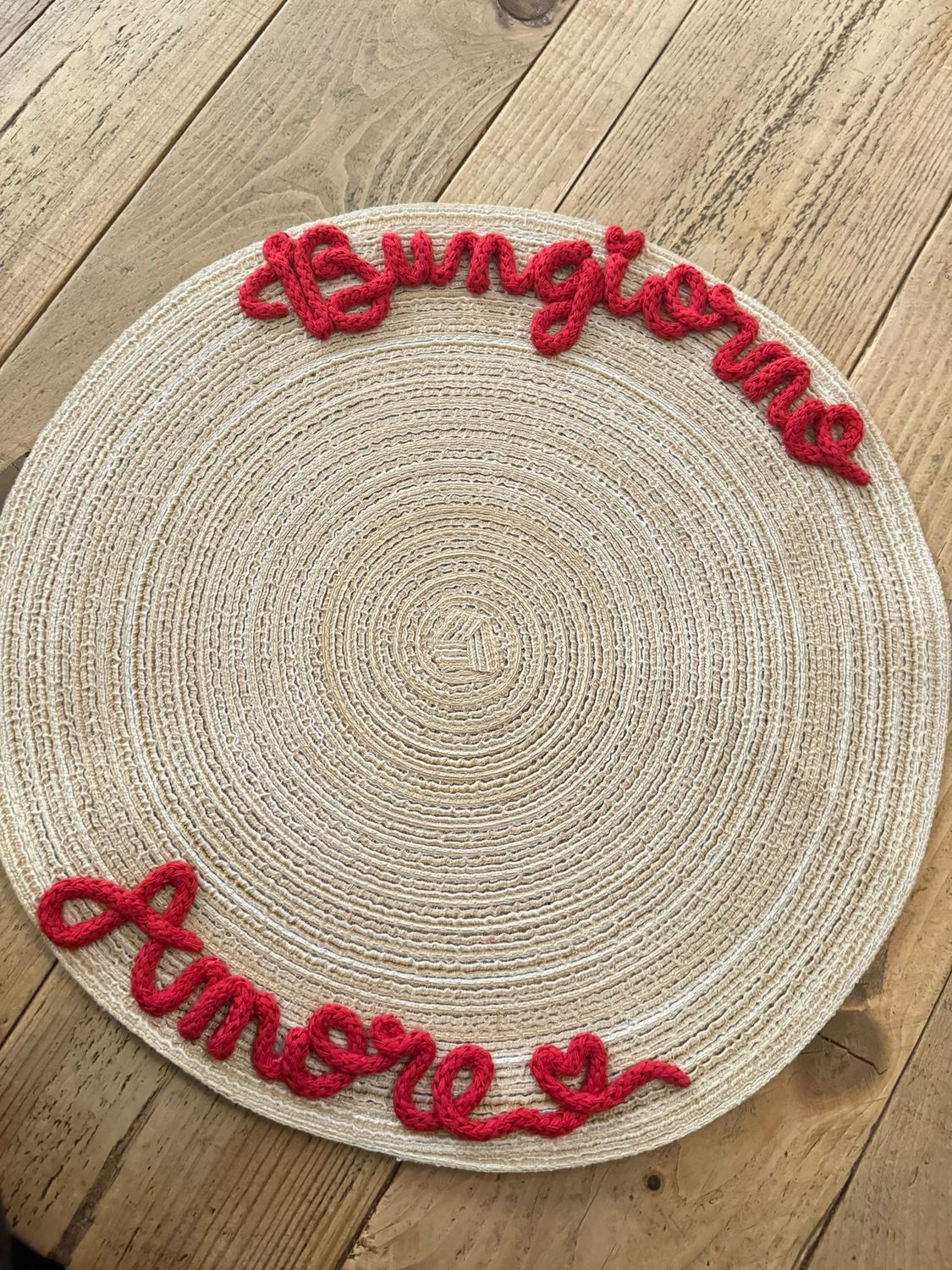 Tapete individual personalizado