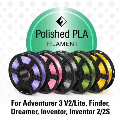 FlashForge Polished PLA Filament 0.5 KG