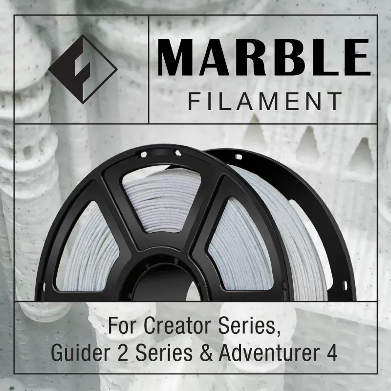 FlashForge Marble Color Filament 0.5 KG