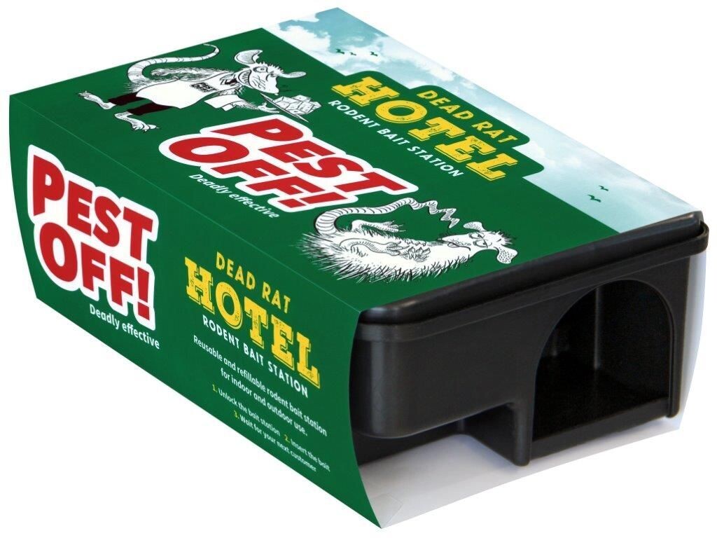 Pestoff Dead Rat Hotel Bait Station