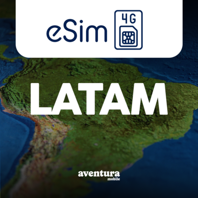 Latin America eSIM Unlimited Data Plan