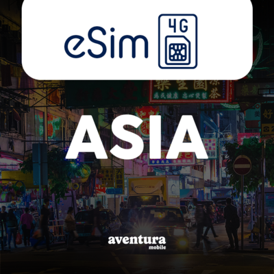 Asia eSIM Unlimited Data Plan