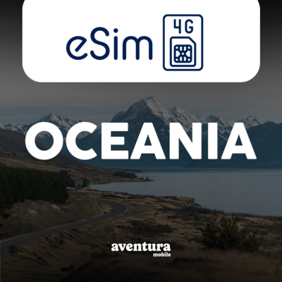 Oceania eSIM Unlimited Data Plan