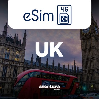 United Kingdom eSIM Prepaid Data Plan