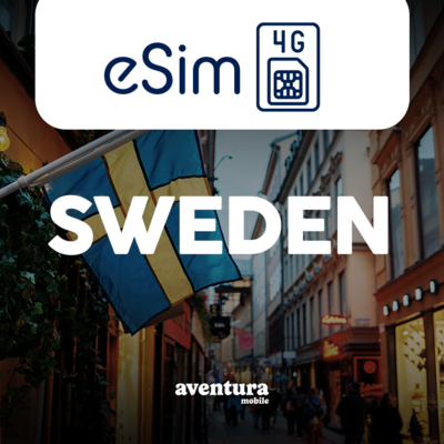Sweden eSIM Prepaid Data Plan