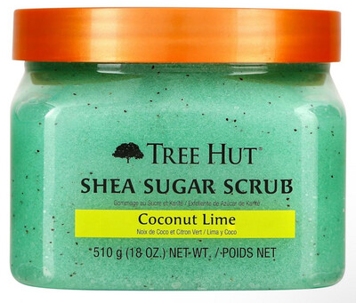 Tree Hut Shea Sugar Body Scrub Coconut Lime 18 oz
