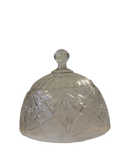 Stolp van oud glas