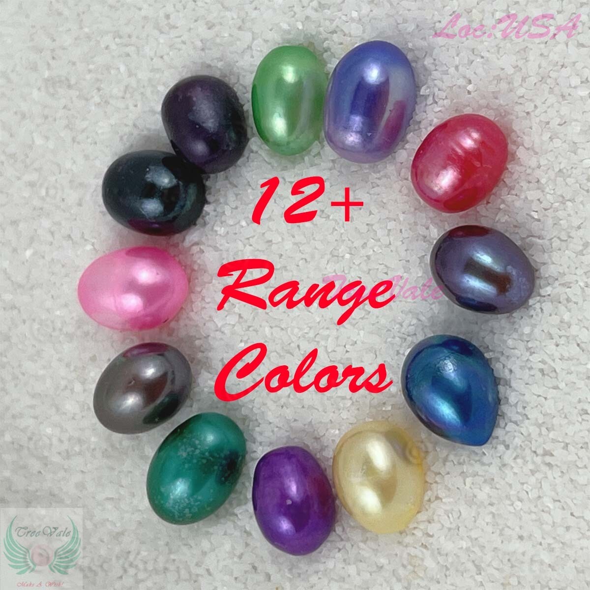 5 Freshwater Oysters Each With One 8mm to 10mm+ Unicorn Pearl