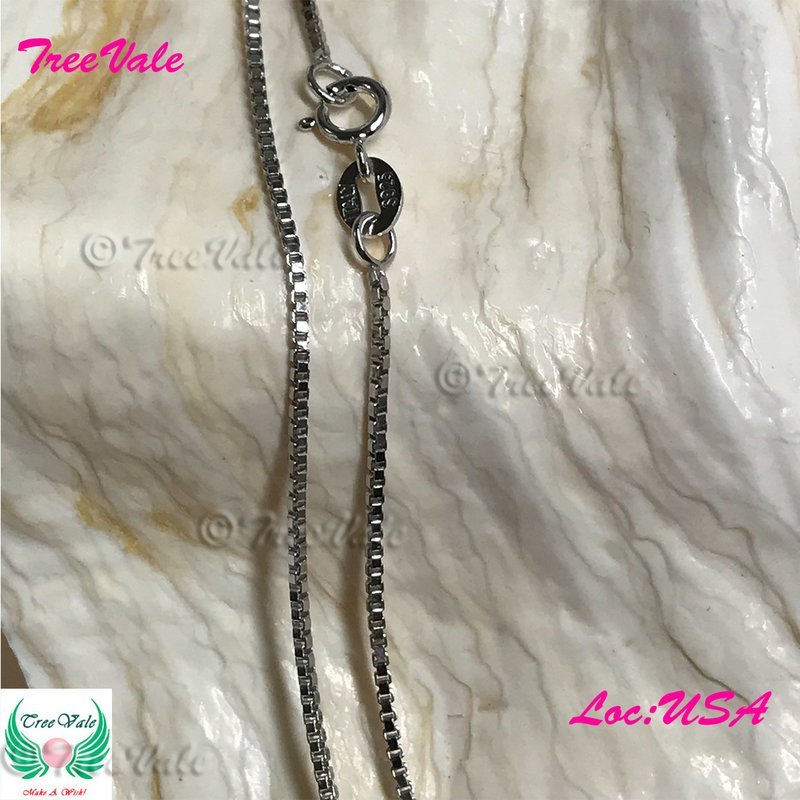 18"-24" Box Chain - Solid 925 Sterling Silver