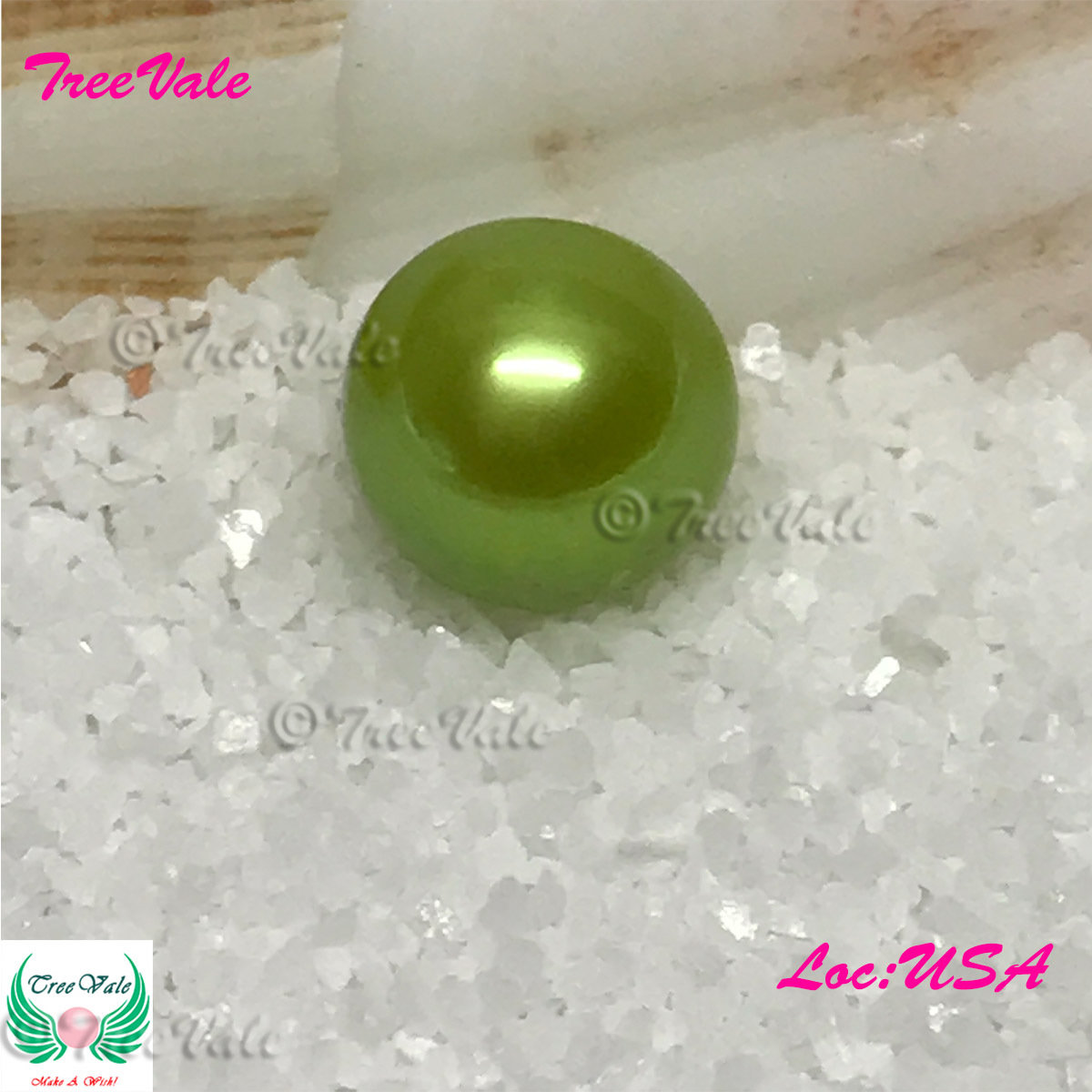 Lime Green - 7-8mm Loose Large Pearl