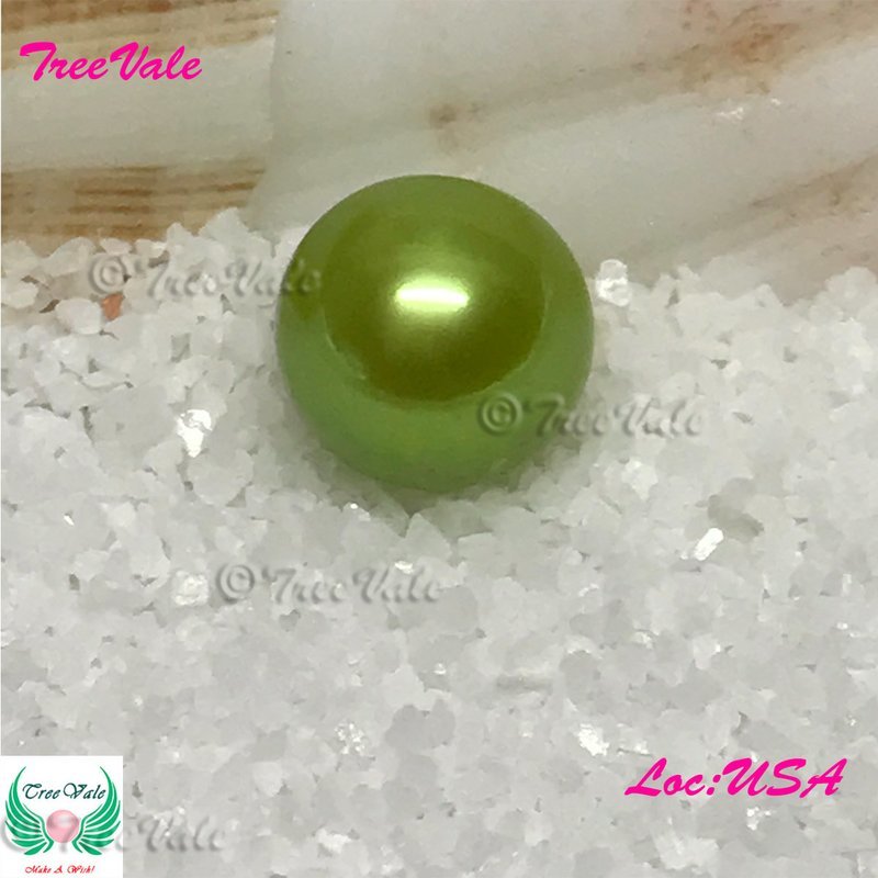 Lime Green - 7-8mm Loose Large Pearl