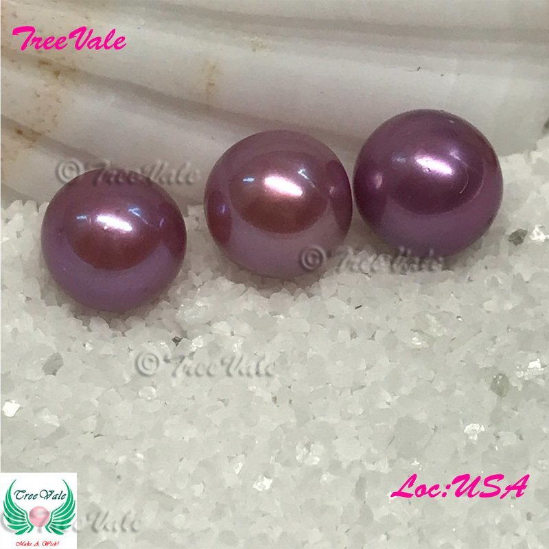 Loose SMALL Pearl [6-7mm]- Fuchsia