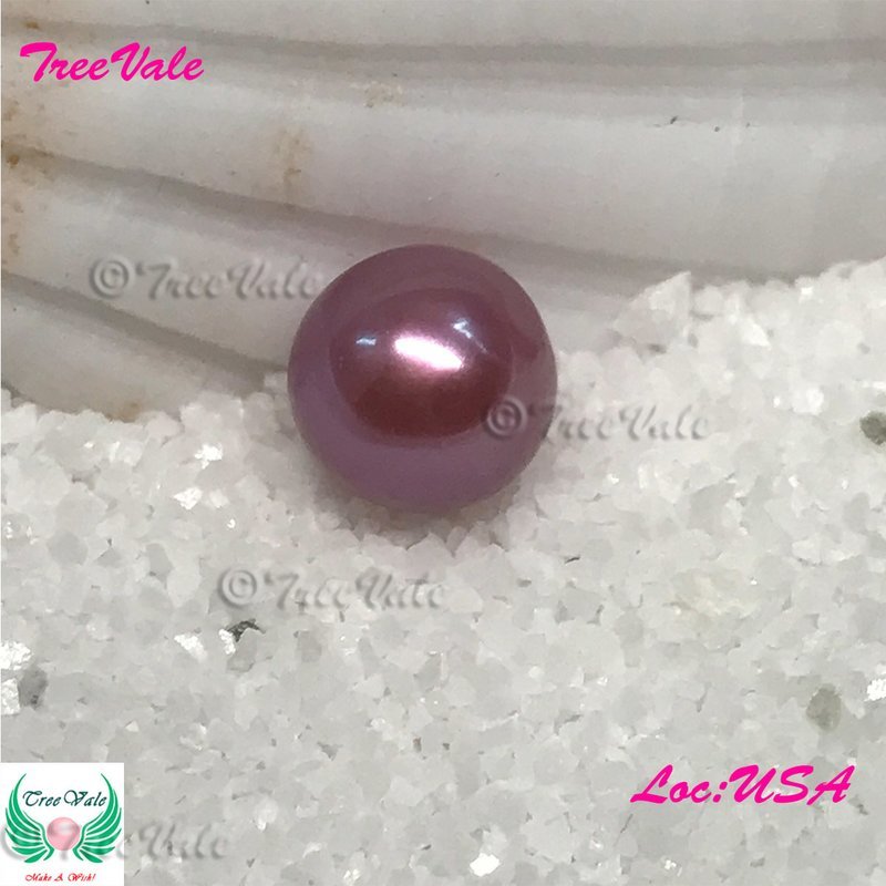 Loose SMALL Pearl [6-7mm]- Fuchsia