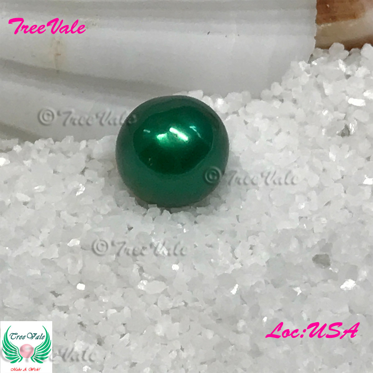 Forest Green - 7-8mm Loose Large Pearl