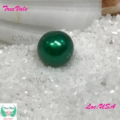 Loose SMALL Pearl [6-7mm]- Forest Green
