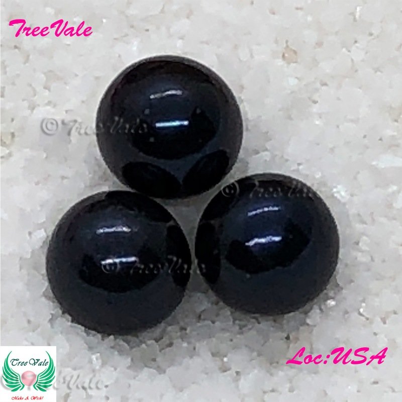 Pitch Black - 7-8mm Loose Large Pearl