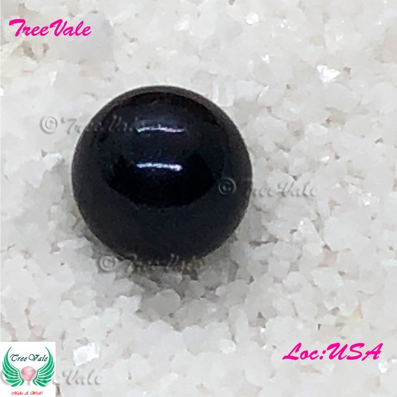 Pitch Black - 7-8mm Loose Large Pearl