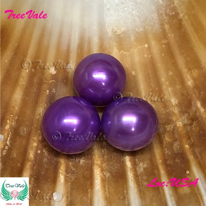 Loose SMALL Pearl [6-7mm]- Passionate Purple