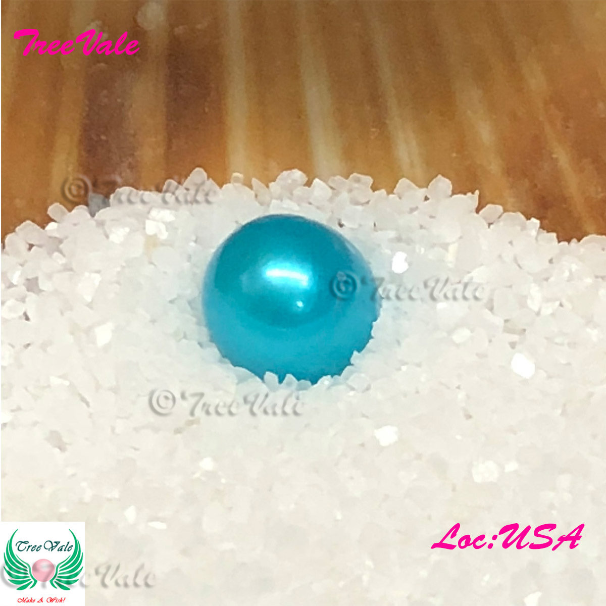 Cyan - 7-8mm Loose Large Pearl