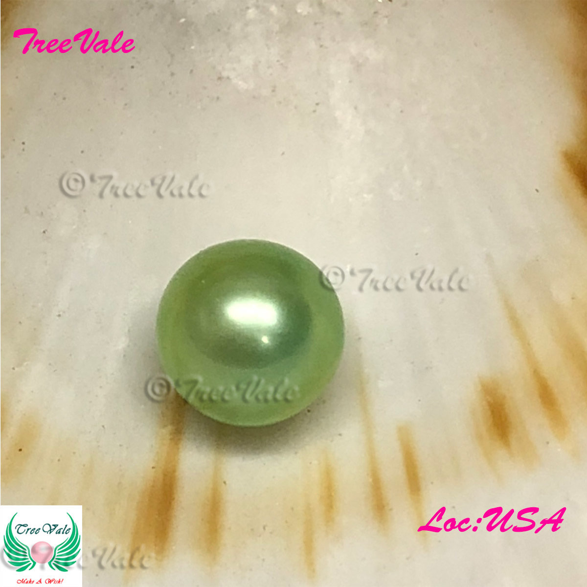 Seagrass Green - 7-8mm Loose Large Pearl