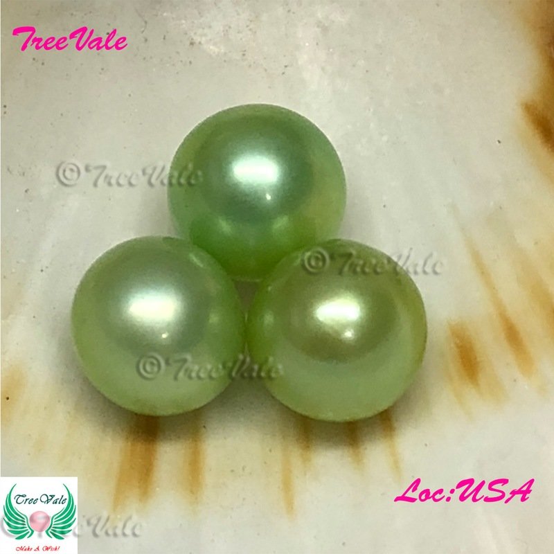 Seagrass Green - 7-8mm Loose Large Pearl