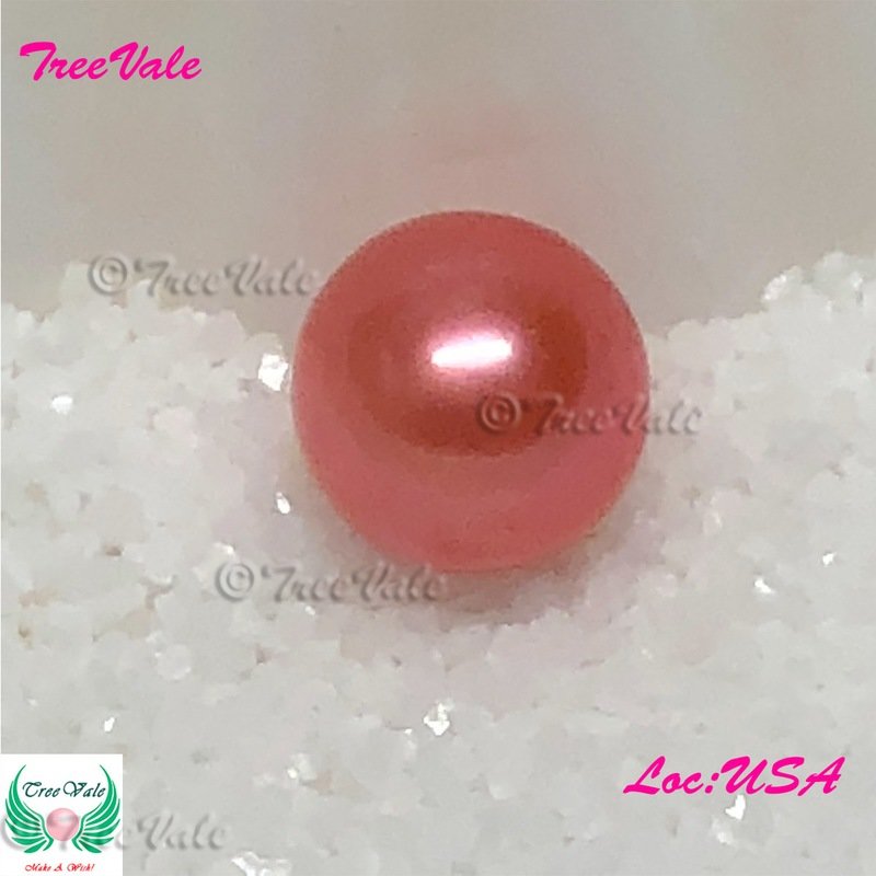 One Individually Wrapped Oyster Each With - Sunset Orange LARGE Pearl
