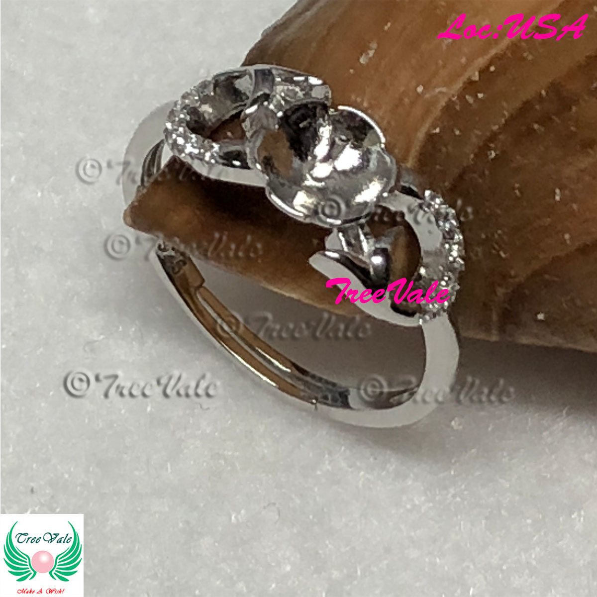 Tender Mermaid Tails Adjustable Ring - 925 Sterling Silver
