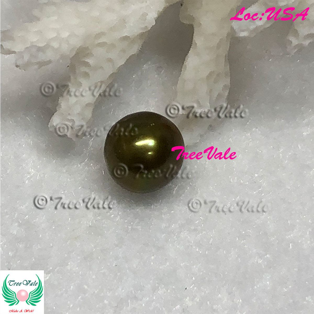 Lime Yellow - 7-8mm Loose Large Pearl