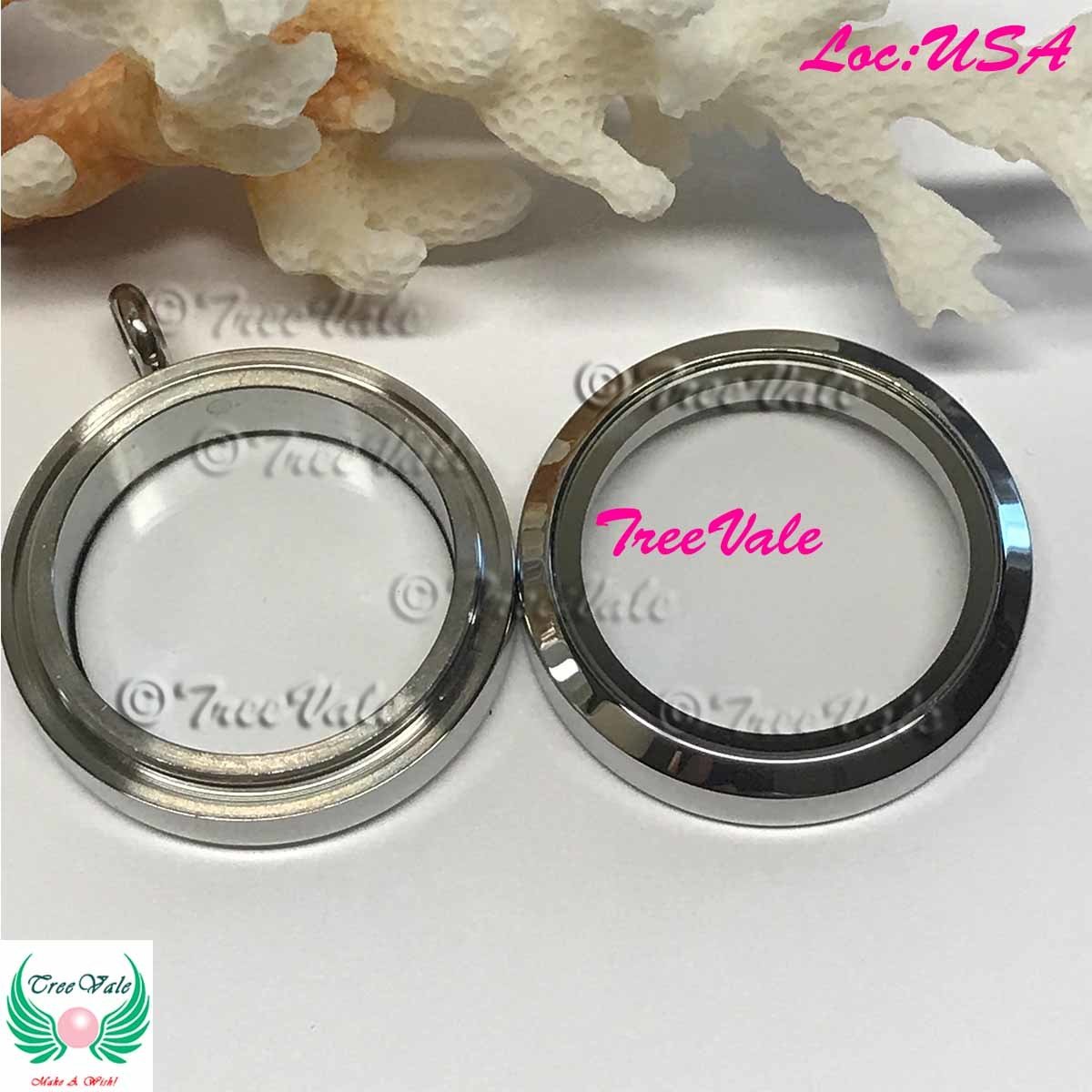 Floating Locket of Choice - Stainless Steel, Locket: Pure