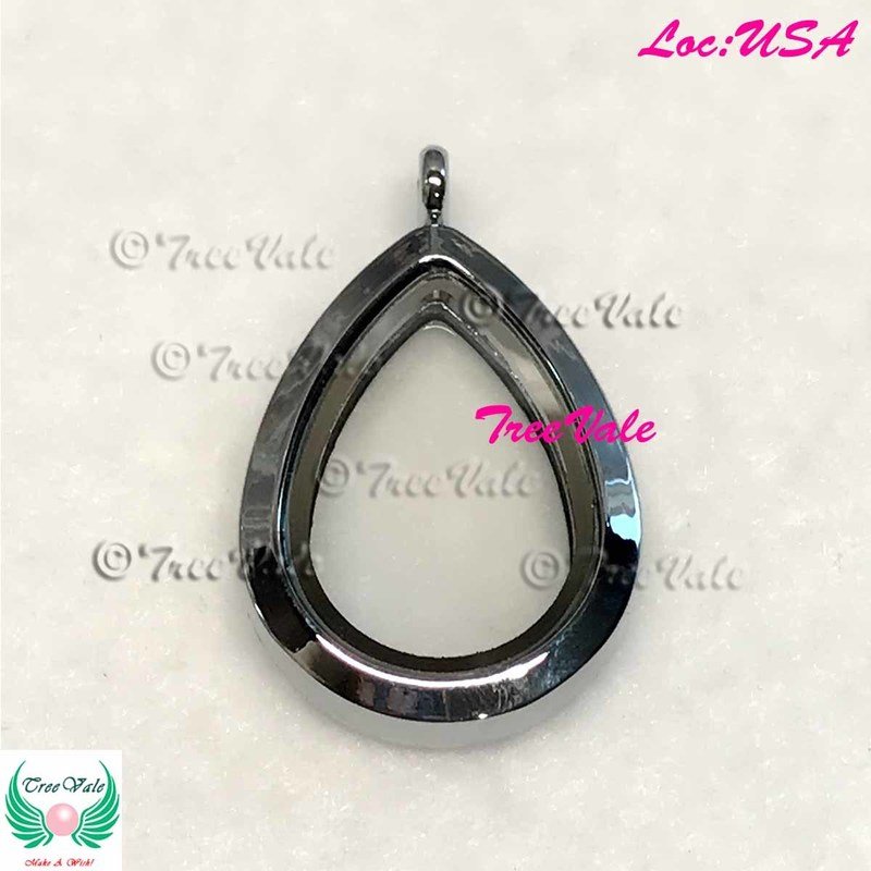 Tear Drop Floating Locket