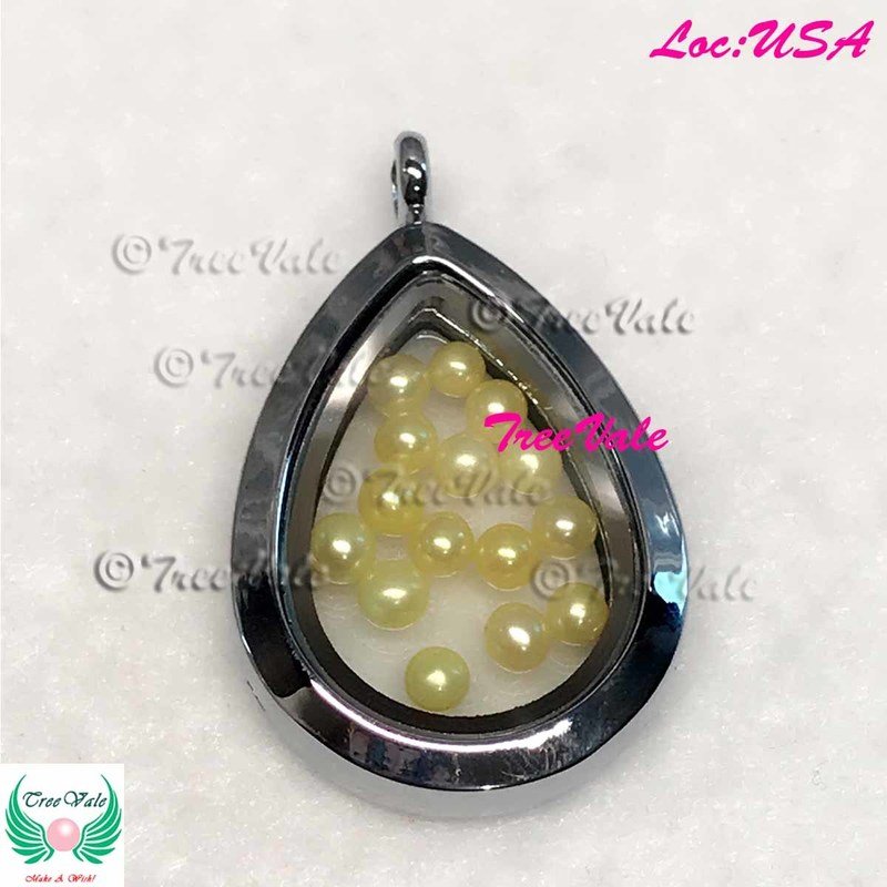 Tear Drop Floating Locket