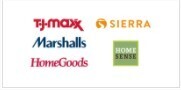 TJ Maxx, Marshalls, HomeGoods, HomeSense, or Sierra Trading Post