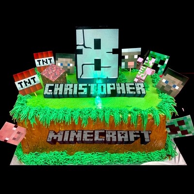 Minecraft Cake