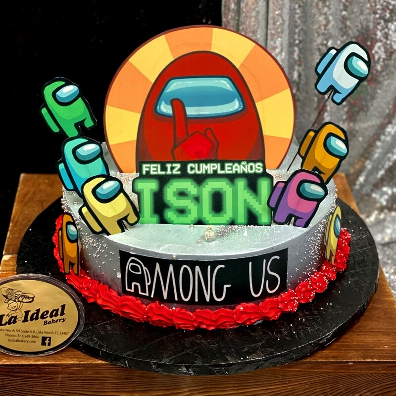Among Us Cake