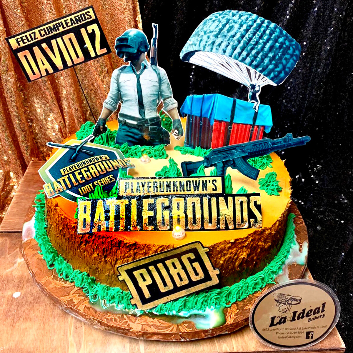 Battlegrounds Cake