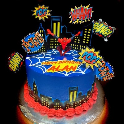 Spiderman Cake