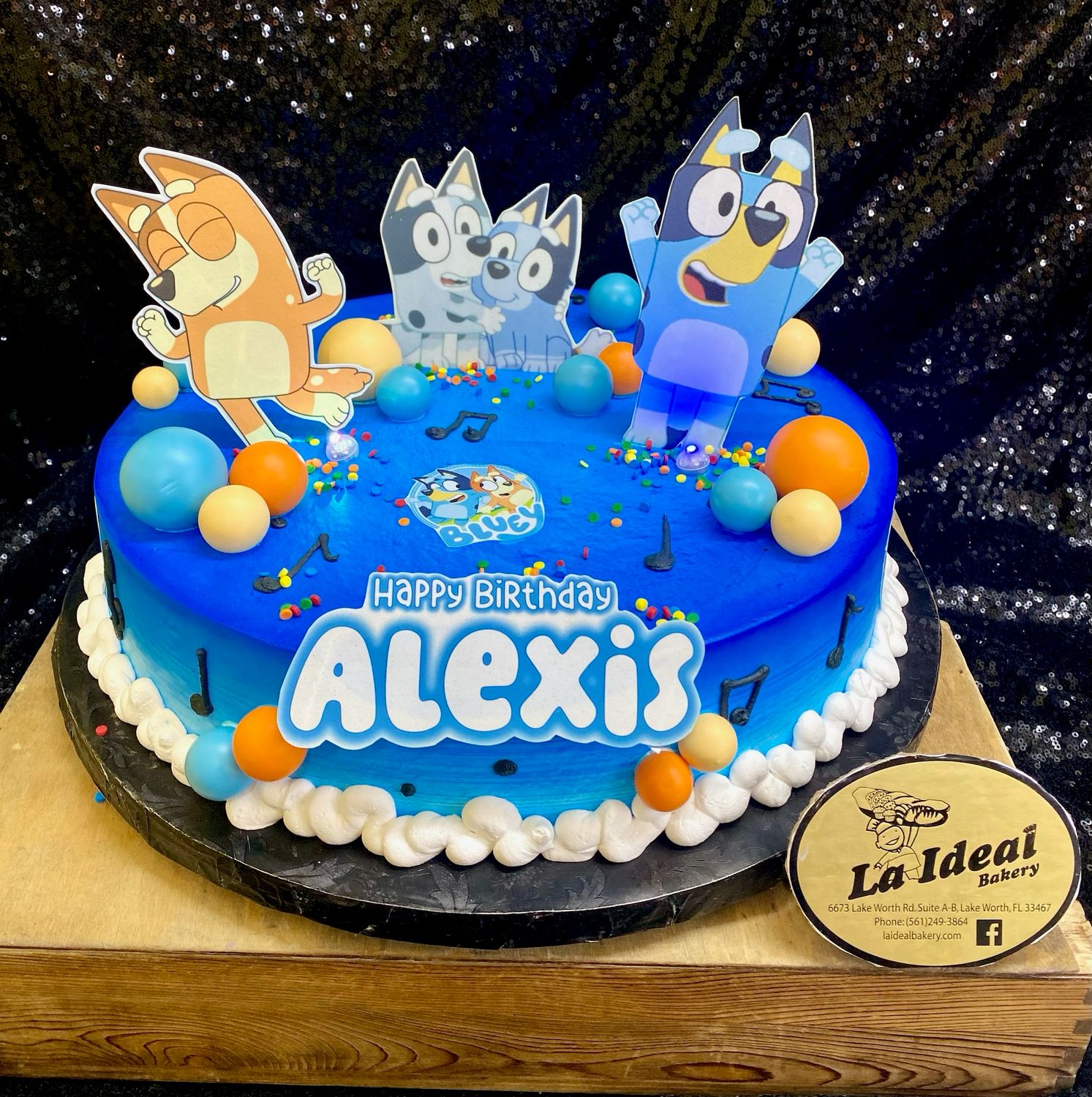 Bluey Cake