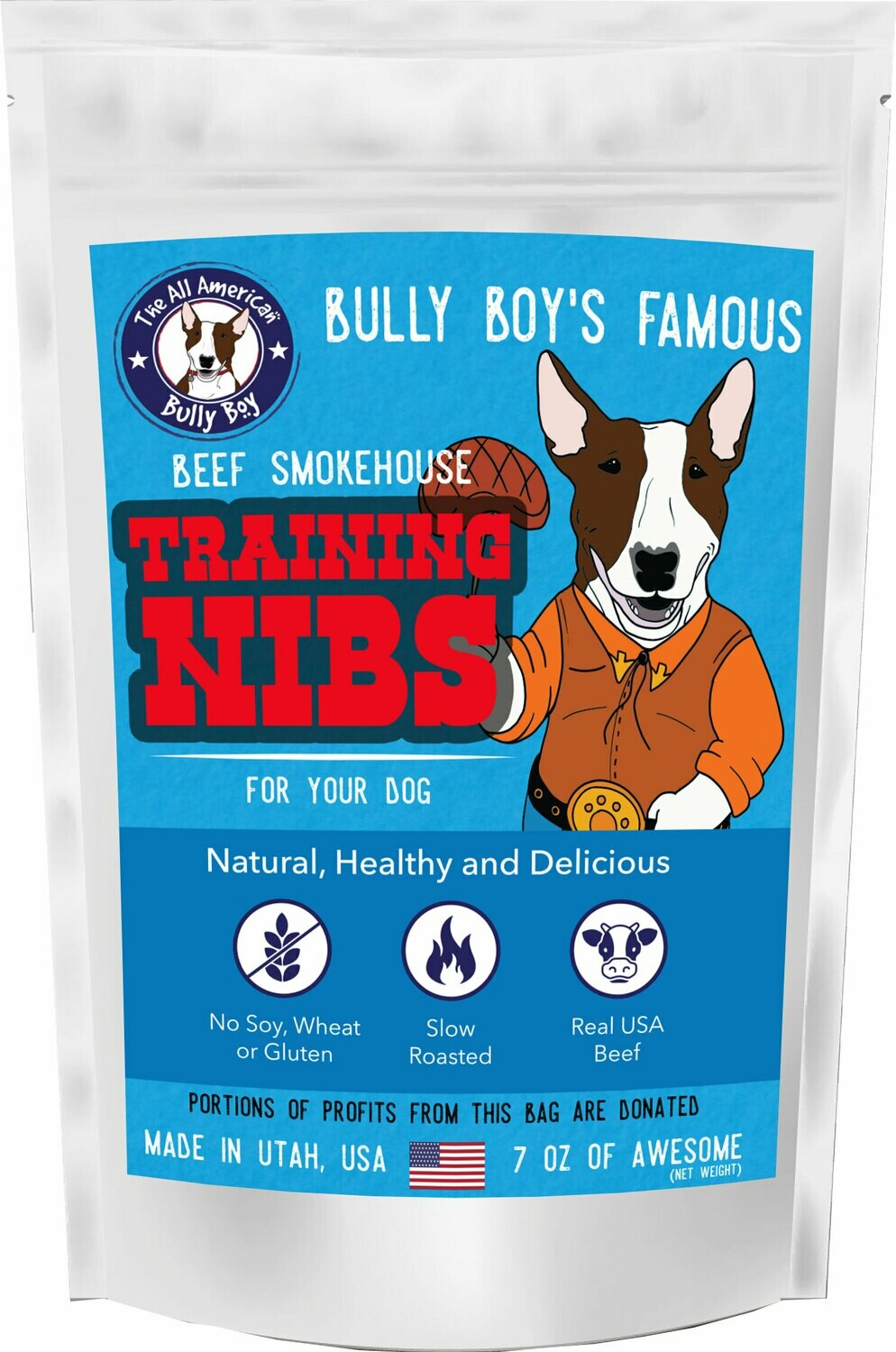 Beef Jerky Training Nibs for Dog Training - 3 Sizes Available - Starting at: